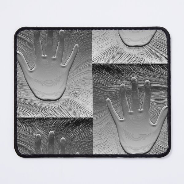 Item preview, White Healer Hands Energy Transfer Grey designed and sold by SpiritGifts.