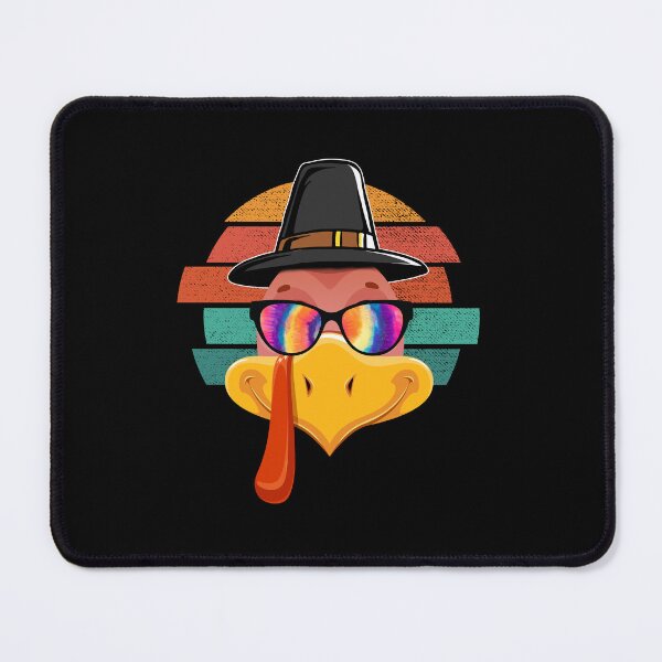 Item preview, Turkey Face boy sunglasses tie dye hat thanksgiving vintage designed and sold by Mac Store.