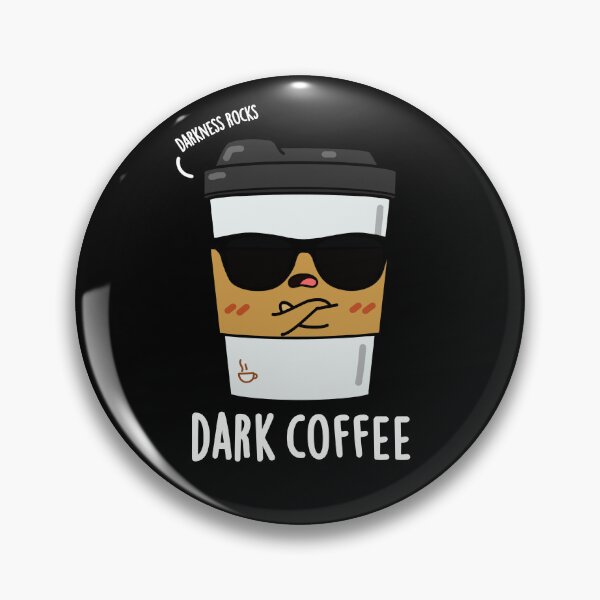 Item preview, Dark Coffee Funny Drink Puns (Dark BG) designed and sold by punnybone.