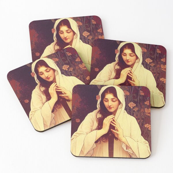 Item preview, The Blessed Alchemist Art Nouveau Style Abstract designed and sold by ARTIFLAVE.