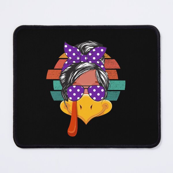 Item preview, Messy hair Turkey Face girl sunglasses leopard thanksgiving designed and sold by Mac Store.
