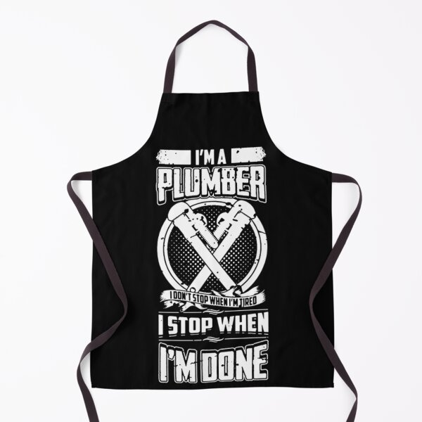 Item preview, I'm A Plumber I Stop When I'm Done designed and sold by aryagiri.