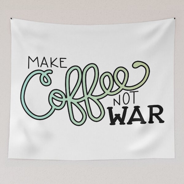 Item preview, Peace, Love, and Coffee (in Seaside) designed and sold by Kimberly Sterling.