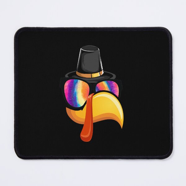 Item preview, Turkey Face boy wear hat sunglasses tie dye thanksgiving day designed and sold by Mac Store.