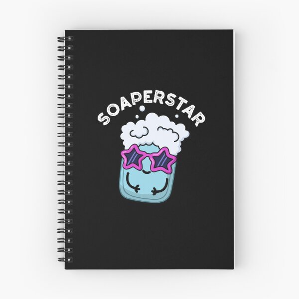 Item preview, Soaperstar Funny Soap Puns (Dark BG) designed and sold by punnybone.