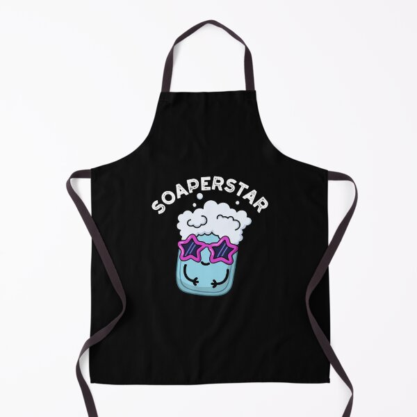 Item preview, Soaperstar Funny Soap Puns (Dark BG) designed and sold by punnybone.
