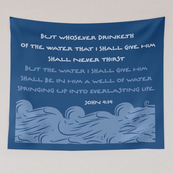 Item preview, John 4 14 Springs of Living Water Welling Up To Eternal Life designed and sold by teenugs.