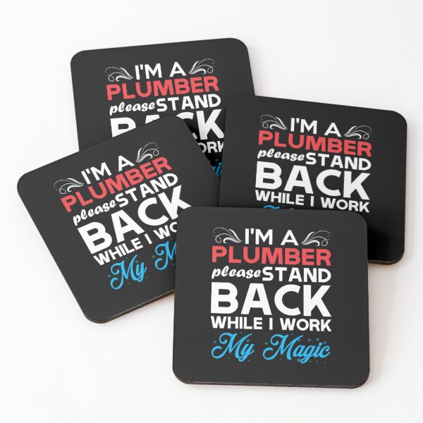 Item preview, Im Plumber Stand Back I Work My Magic  designed and sold by aryagiri.