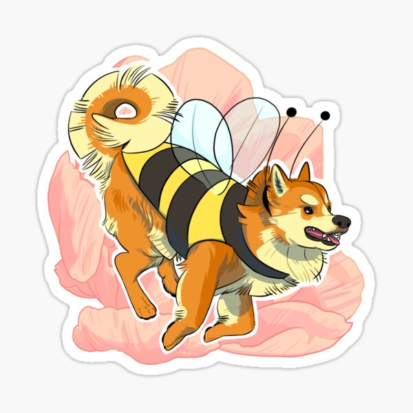 BeeDog Sticker