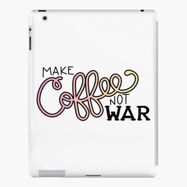 Peace, Love, and Coffee (in Sunset) iPad Snap Case