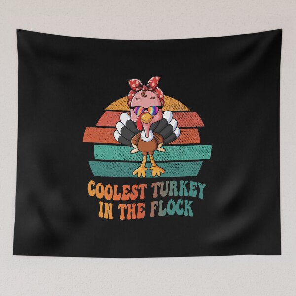 Item preview, Cute turkey girl Girl headband sunglasses tie dye vintage retro designed and sold by Mac Store.