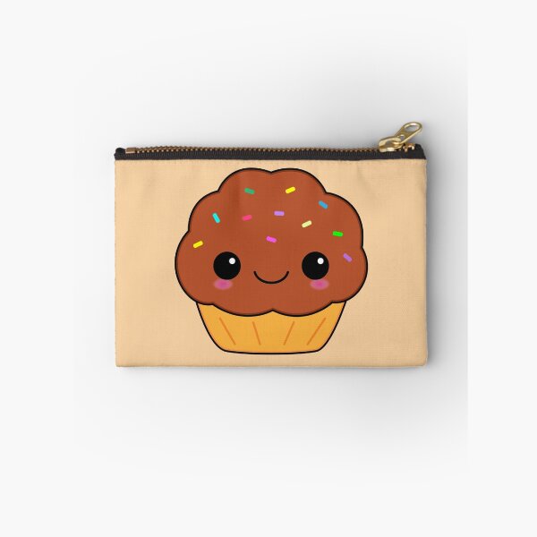 Item preview, Cute Kawaii Chocolate Cupcake designed and sold by TigerLynx.