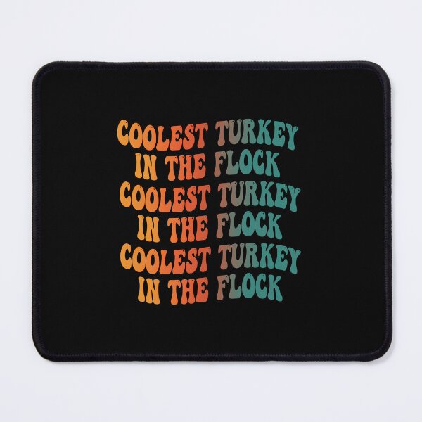 Item preview, Groovy Coolest Turkey In The Flock tie dye thanksgiving day designed and sold by Mac Store.
