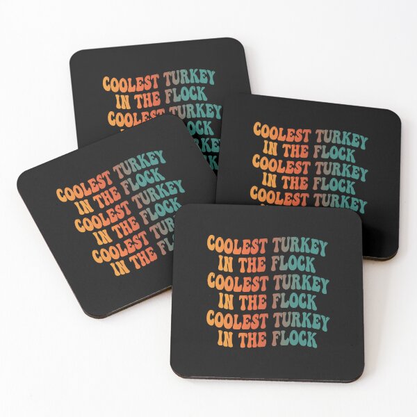 Item preview, Groovy Coolest Turkey In The Flock tie dye thanksgiving day designed and sold by Mac Store.