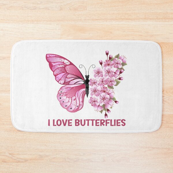 Item preview, I love butterlies, in pink designed and sold by Tiny-Love ⭐⭐⭐⭐⭐.