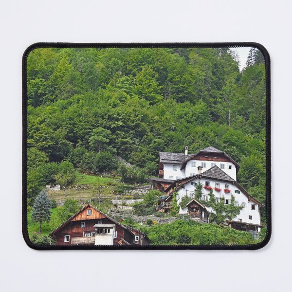 Item preview, Old houses in Hallstatt village landscape Austria designed and sold by goceris.