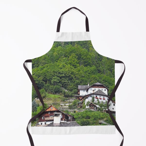 Item preview, Old houses in Hallstatt village landscape Austria designed and sold by goceris.