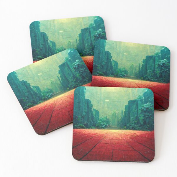 Item preview, Geometry Stone Plants Utopia Door Heaven Meditation Universe  designed and sold by HRMNY25.