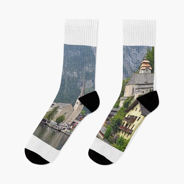 Item preview, Hallstatt in the Austrian Alps landscape designed and sold by goceris.
