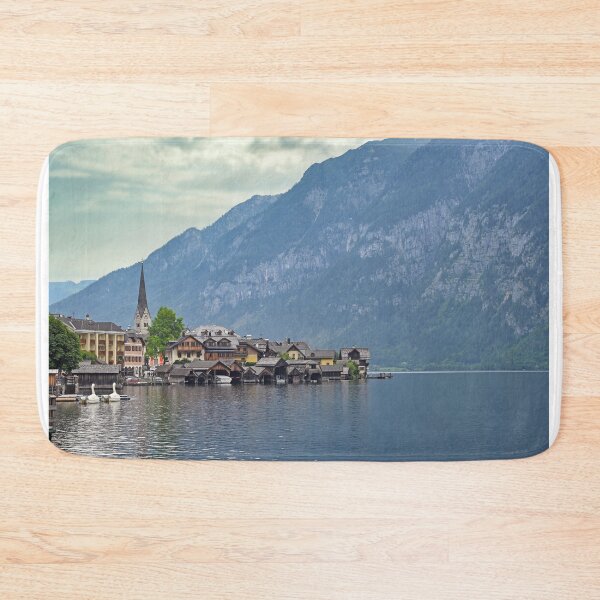 Item preview, Hallstatt village in the Austrian Alps landscape designed and sold by goceris.