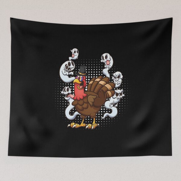 Item preview, Cute Turkey wear sunglasses tie dye and hungry ghosts designed and sold by Mac Store.