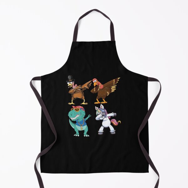 Item preview, Dabbing Squad turkey unicorn dinosaur thanksgiving day designed and sold by Mac Store.