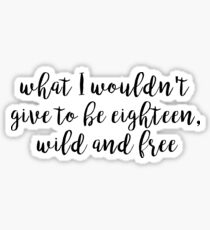 SIXTEEN BY THOMAS RHETT Sticker