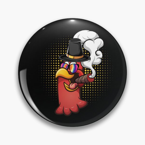 Item preview, Turkey head Smoked a cigarette wearing sunglasses tie dye designed and sold by Mac Store.