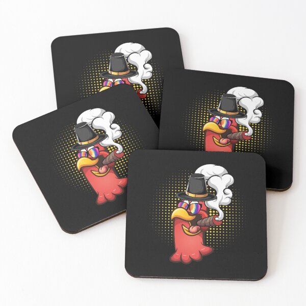Item preview, Turkey head Smoked a cigarette wearing sunglasses tie dye designed and sold by Mac Store.
