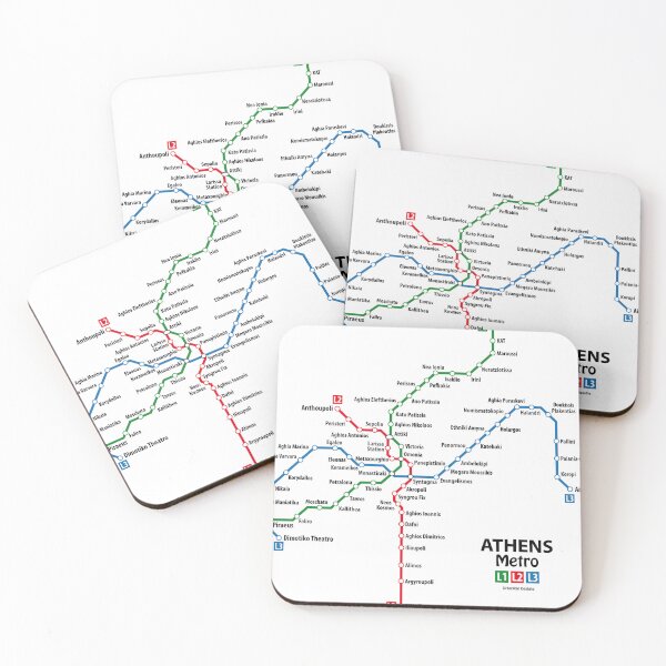 Item preview, ATHENS Metro Network designed and sold by UrbanRail.