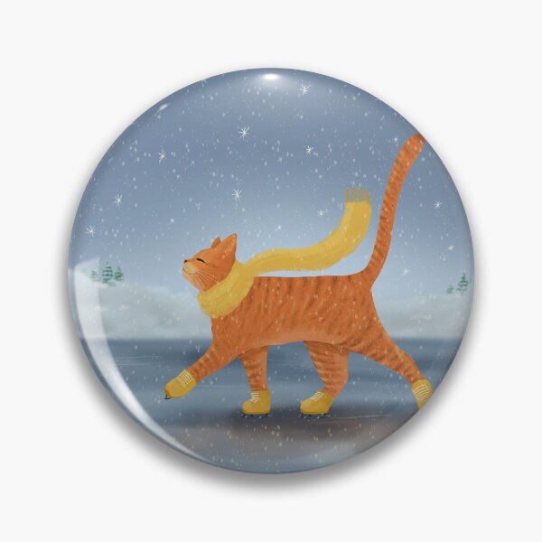 Item preview, Winter Wonderland Kitty designed and sold by bethclarkart.