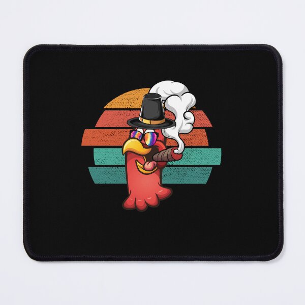 Item preview, Turkey head Smoked a cigarette wearing sunglasses tie dye designed and sold by Mac Store.