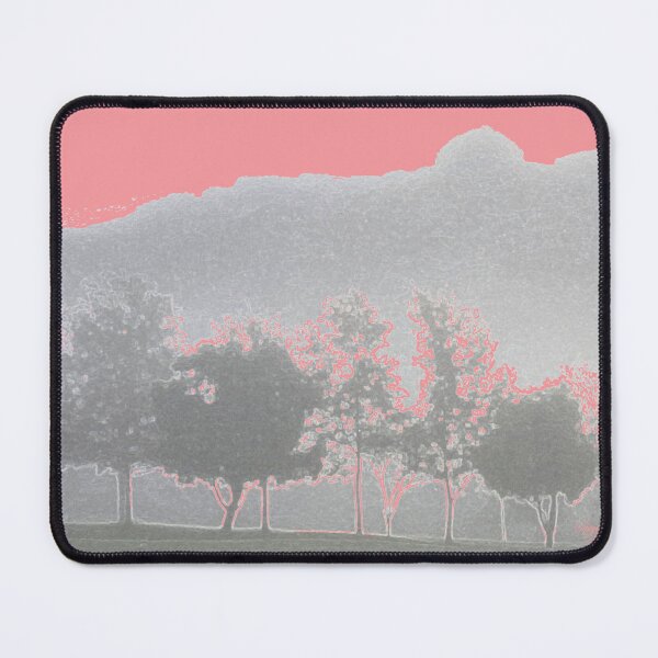 Item preview, Misty Trees Poem of Quietness Coral Pink designed and sold by SpiritGifts.