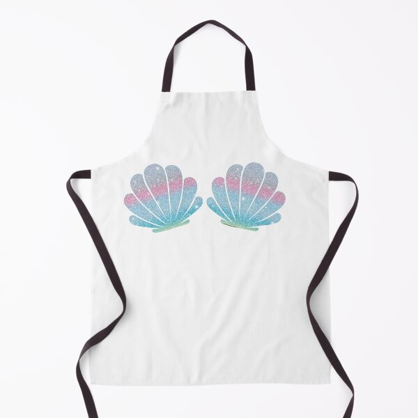 Item preview, Mermaid Sea Shell Bra Halloween Costume Matching Party Cute T-Shirt designed and sold by AUAINO.