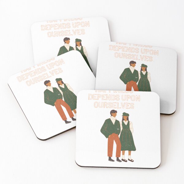 Item preview, About happy life - quote designed and sold by Daisy Carnival.
