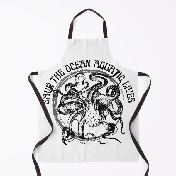 Item preview, Save The Ocean Aquatic Life Quotes | Save Aquatic Life | Aquatic Life Green Peace Save The World Mother Nature | Octopuses designed and sold by FitBeast.
