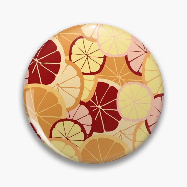 Item preview, Oranges Pattern designed and sold by mapes-stickers.