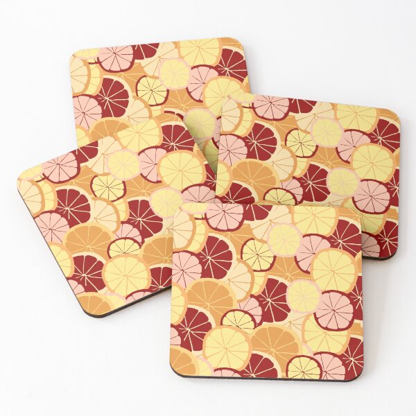 Item preview, Oranges Pattern designed and sold by mapes-stickers.