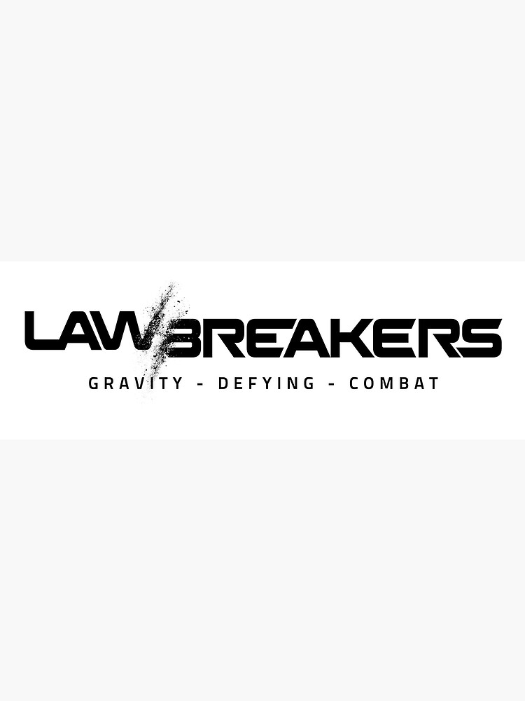 Lawbreakers Logo Black Greeting Card By Jarudewoodstorm Redbubble - roblox dab greeting card by jarudewoodstorm redbubble