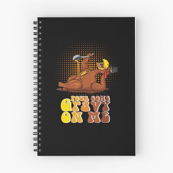 Item preview, Groovy Pour Some Gravy on Me Roast turkey wearing a hat  designed and sold by Mac Store.