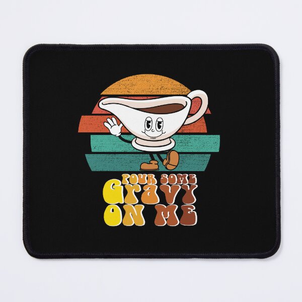 Item preview, Groovy Pour Some Gravy on Me a cup of coffee vintage retro designed and sold by Mac Store.