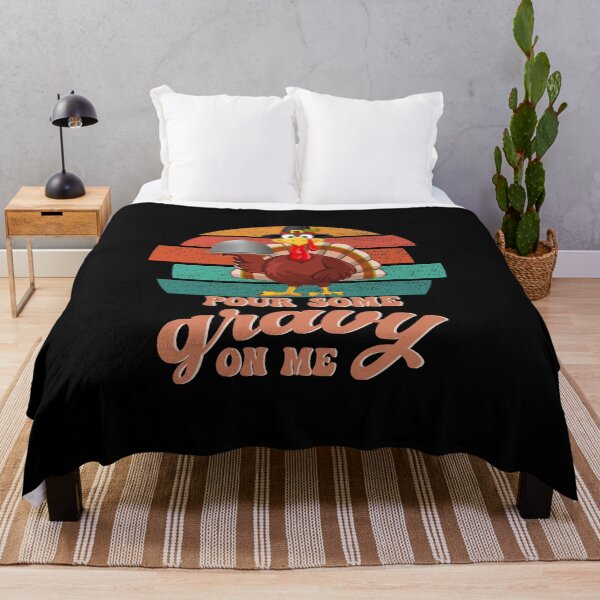 Item preview, Groovy Pour Some Gravy on Me Roasted Turkey Dish vintage designed and sold by Mac Store.