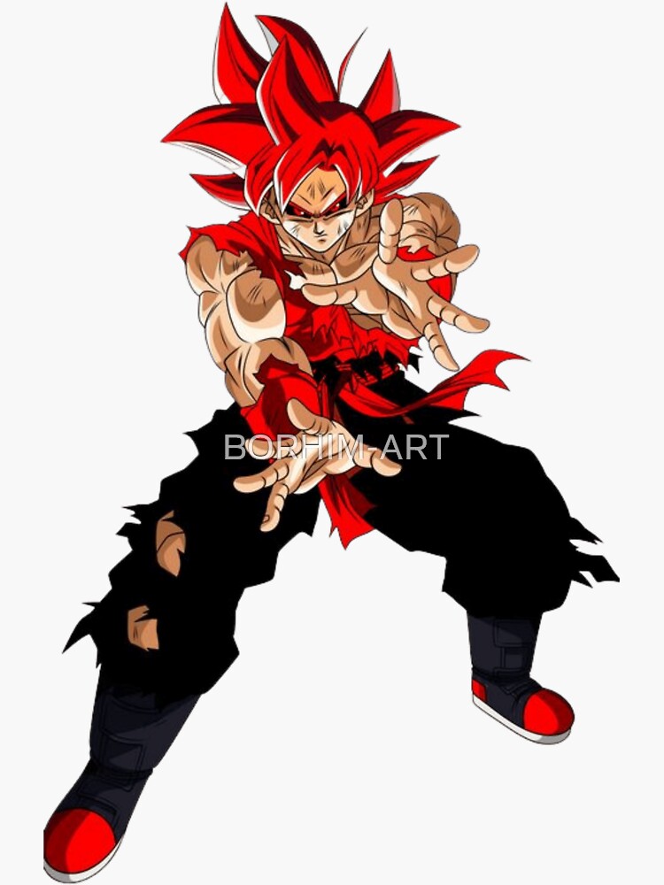 dragon ball goku  Sticker for Sale by BORHIM-ART