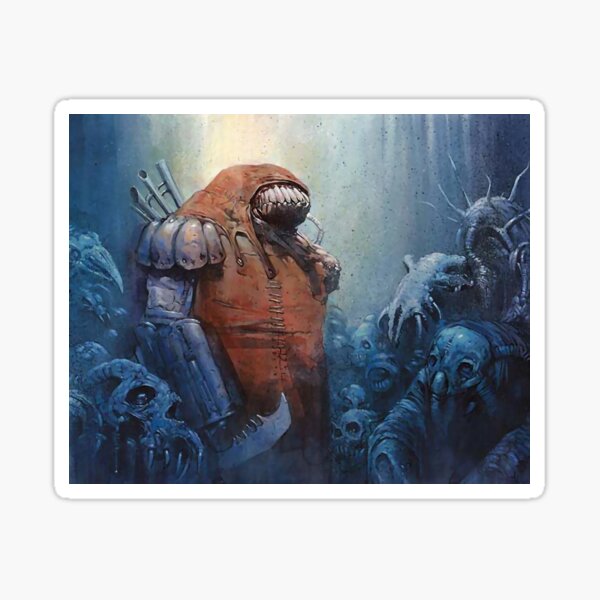 Item preview, Phyrexian Monitor Magic the Gathering designed and sold by RetroAttire.