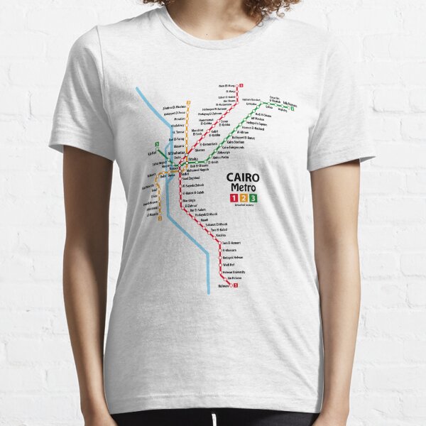CAIRO Metro Network Essential T-Shirt