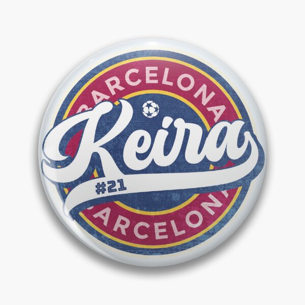 Item preview, Keira Walsh Barcelona Femeni Soccer Badge (Round) designed and sold by Numero14.