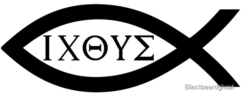 ixoye-christian-fish-symbol-posters-by-blackbeardghost-redbubble