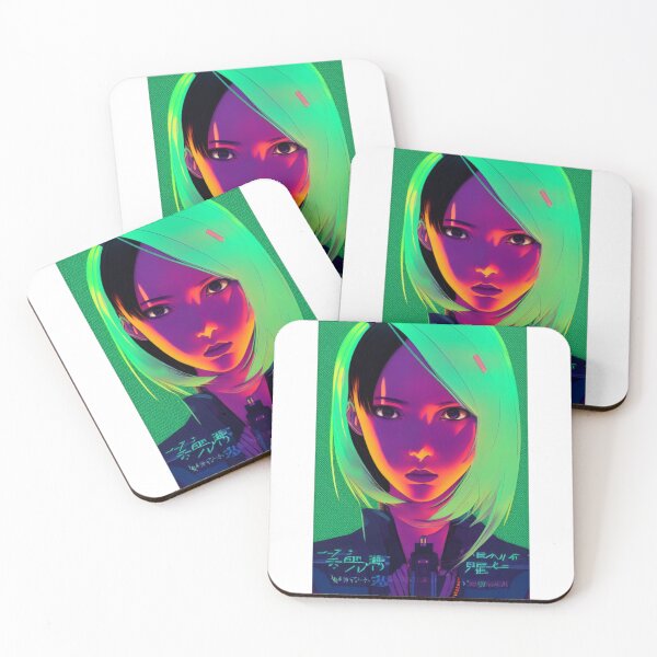 Item preview, Cyberpunk anime girl  designed and sold by Mirochan80.