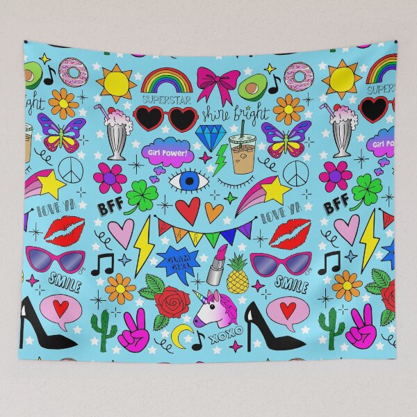 Item preview, Glam Girl - Light Blue designed and sold by Corey Paige Designs.