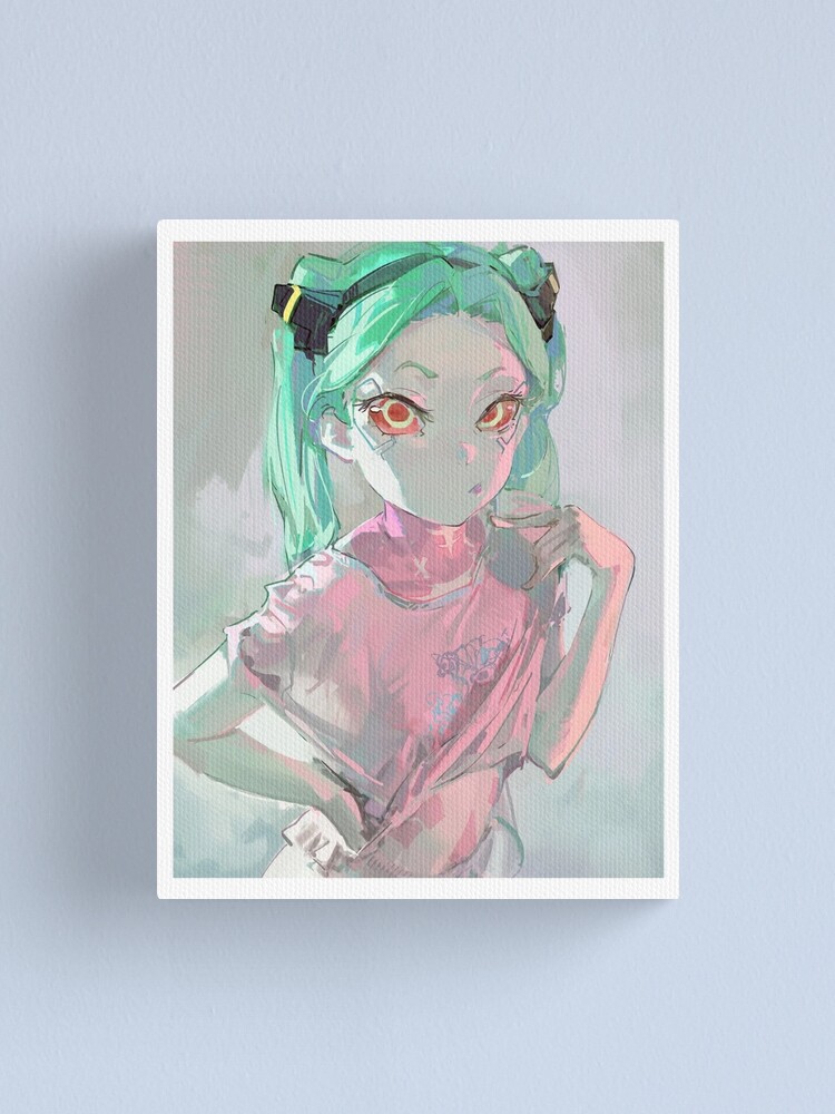 Rebecca Cyberpunk Edgerunners Lucy Art Canvas Print For Sale By Alexashibee121 Redbubble 9729